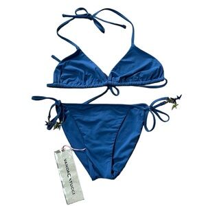 NWT Vanda Catucci Blue Bikini